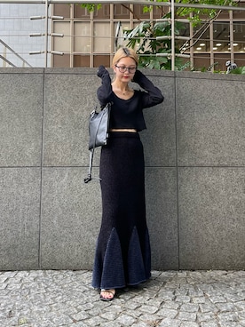 「ithelicy（イザリシー）のアイテム」を使った、yuka nakamoriさん（レディース・152cm）の秋コーディネート
