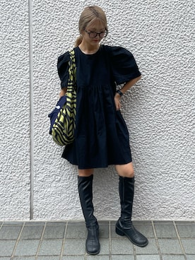 「GHOSPELL（ゴスペル）のアイテム」を使った、yuka nakamoriさん（レディース・152cm）の夏コーディネート
