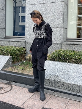 yuka nakamoriさん（レディース・152cm）の春コーディネート