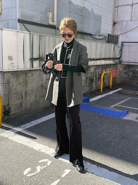 yuka nakamoriさん（レディース・152cm）の冬コーディネート