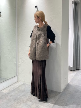 yuka nakamoriさん（レディース・153cm）の秋コーディネート