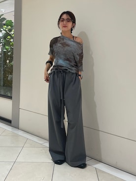 「Lui's（ルイス）のアイテム」を使った、yuka nakamoriさん（骨格ウェーブ・レディース・154cm）の春コーディネート