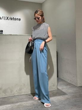 yuka nakamoriさん（レディース・152cm）の夏コーディネート