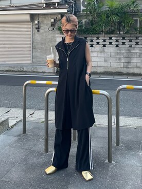 「Lui's（ルイス）のアイテム（ワンピース/ドレス）」を使った、yuka nakamoriさん（レディース・152cm）の夏コーディネート
