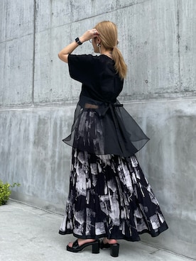 yuka nakamoriさん（レディース・152cm）の春コーディネート