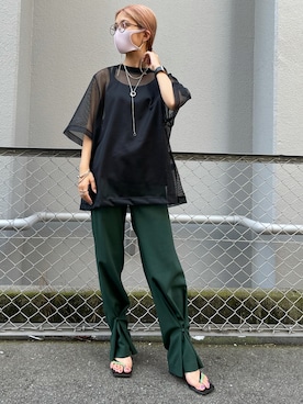 yuka nakamoriさん(レディース・152cm)の夏コーディネート