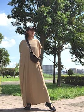 「FRAMeWORK（フレームワーク）のアイテム（ワンピース/ドレス）」を使った、yayowillさん（レディース・159cm）の夏コーディネート