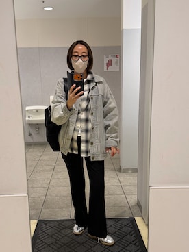 「アイテム（シャツ/ブラウス）」を使った、yayowillさん（レディース・160cm・40代）の秋コーディネート