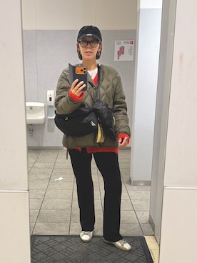 「FRAMeWORK（フレームワーク）のアイテム」を使った、yayowillさん（レディース・160cm）の冬コーディネート