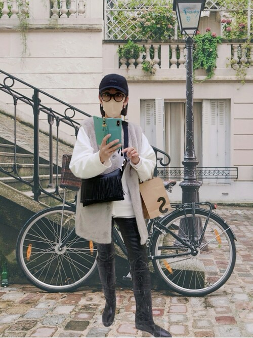 アッパーハイツ upper hights DAYフェイクレザーパンツ美品 Spick & Span（スピックアンドスパン）の「【upper hights