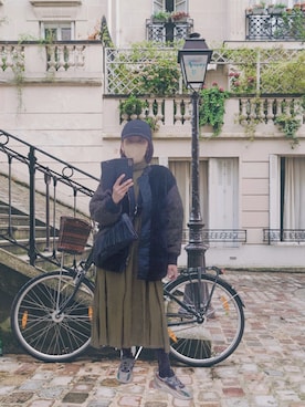 「STELLA CIFFON（ステラシフォン）のアイテム」を使った、yayowillさん（レディース・159cm）の冬コーディネート