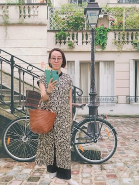 「Steven Alan（スティーブンアラン）のアイテム（サンダル）」を使った、yayowillさん（レディース・159cm）の夏コーディネート