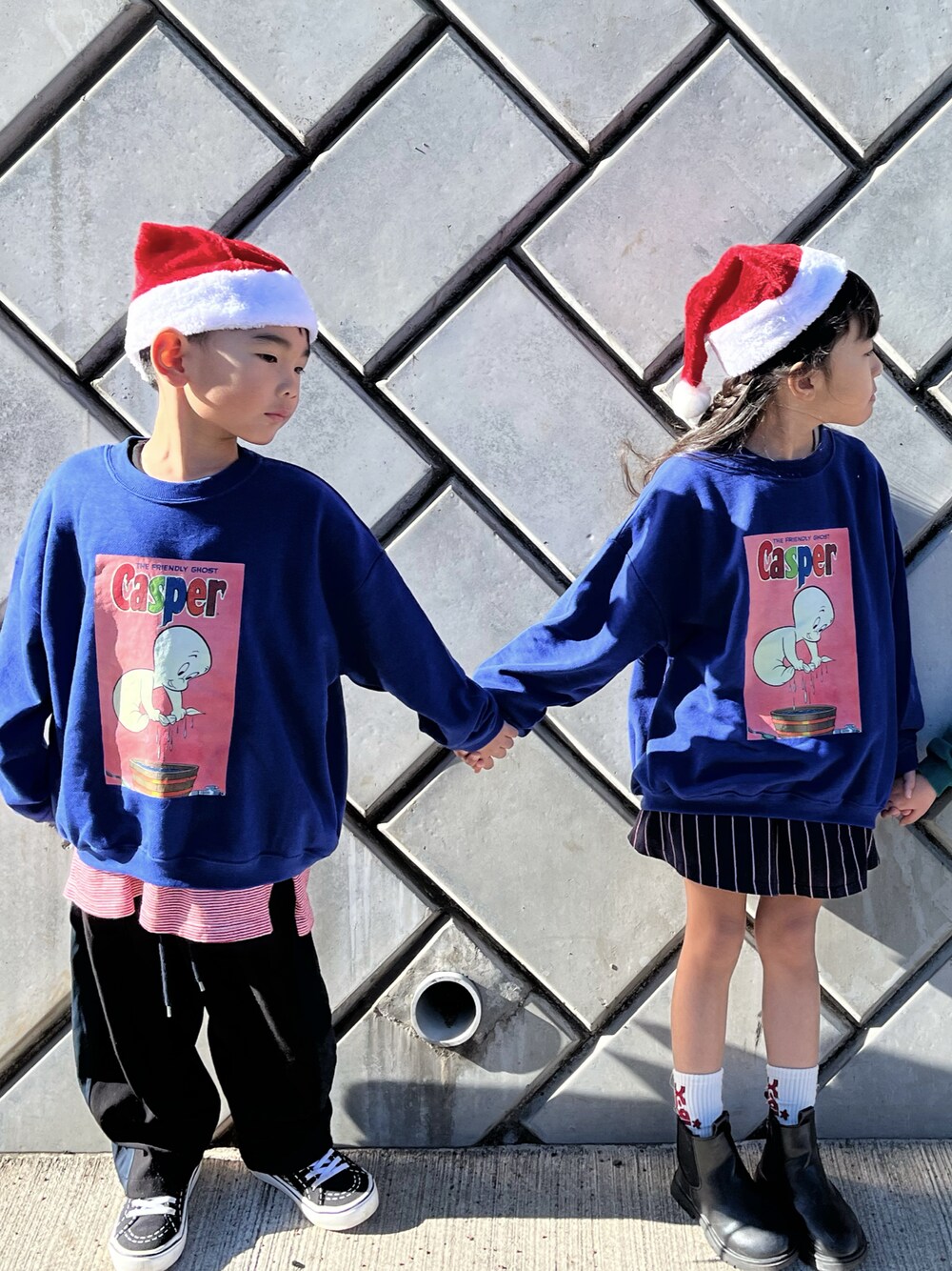 【超希少】80's オーストリア製KITEXマルチカラーskiスウェットトップス MARKEY'S（マーキーズ）の「【FELIX】別注トレーナー（80～140cm