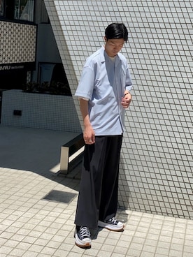 赤根真希志さん（メンズ・173cm）の夏コーディネート