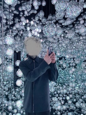 「JIL SANDER（ジルサンダー）のアイテム（その他アウター）」を使った、shmさん（メンズ・170cm）の冬コーディネート