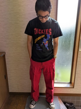 「アイテム（CD）」を使った、マッティンさん（メンズ・171cm）の秋コーディネート