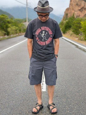「アイテム（音楽/本・雑誌）」を使った、マッティンさん（メンズ・171cm）の夏コーディネート