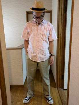「アイテム（CD）」を使った、マッティンさん（メンズ・171cm）の夏コーディネート