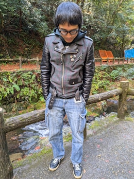 「アイテム（音楽/本・雑誌）」を使った、マッティンさん（メンズ・171cm）の冬コーディネート