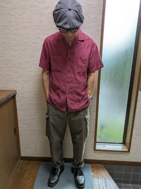 「アイテム（CD）」を使った、マッティンさん（メンズ・171cm）の秋コーディネート