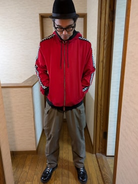 「アイテム（CD）」を使った、マッティンさん（メンズ・171cm）の秋コーディネート