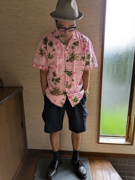 「アイテム（音楽/本・雑誌）」を使った、マッティンさん（メンズ・171cm）の夏コーディネート