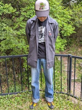 「CONVERSE（コンバース）のアイテム（スニーカー、その他）」を使った、マッティンさん（メンズ・171cm）の春コーディネート