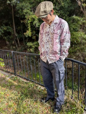 「Dickies（ディッキーズ）のアイテム（パンツ）」を使った、マッティンさん（メンズ・171cm）の春コーディネート