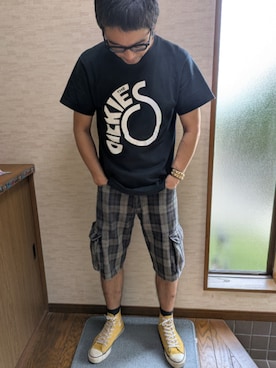 「アイテム（CD）」を使った、マッティンさん（メンズ・171cm）の秋コーディネート