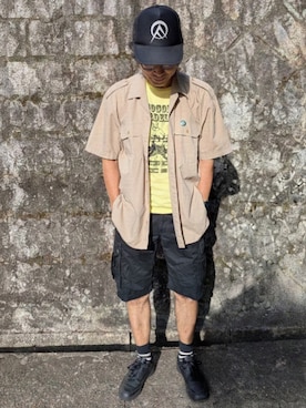「Reebok(リーボック)のアイテム」を使った、マッティンさん(メンズ・171cm)の夏コーディネート