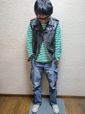 「アイテム（CD）」を使った、マッティンさん（メンズ・171cm）の冬コーディネート