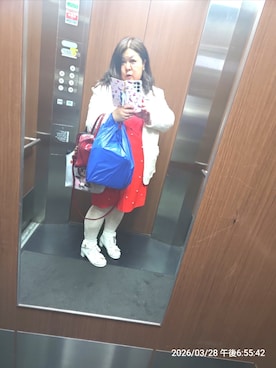 「H&M（エイチ・アンド・エム）のアイテム（ジャケット/アウター）」を使った、かおりんさん（レディース・157cm）の春コーディネート