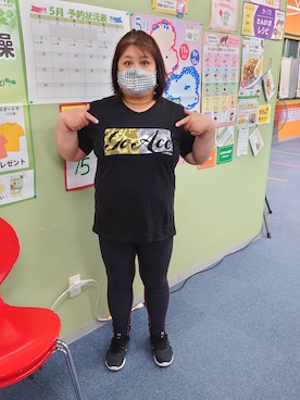 「xg（エックスジー）のアイテム」を使った、かおりんさん（レディース・156cm）の春コーディネート