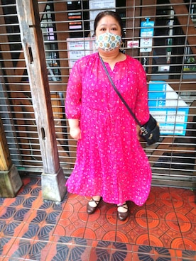 「spice edition（スパイスエディション）のアイテム」を使った、かおりんさん（レディース・156cm）の秋コーディネート