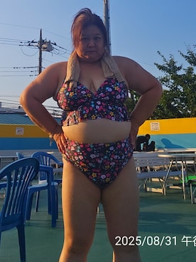「アイテム（水着/着物・浴衣）」を使った、かおりんさん（レディース・156cm）の夏コーディネート