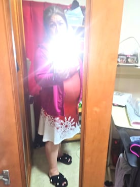 「3coins（3coins）のアイテム（アクセサリー）」を使った、かおりんさん（レディース・157cm）の春コーディネート