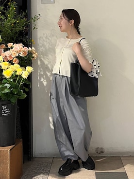 ゆりっぺさん（レディース・157cm）の春コーディネート