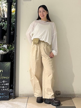 ゆりっぺさん（レディース・157cm）の夏コーディネート