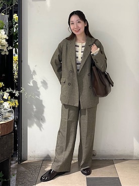 ゆりっぺさん(レディース・157cm)の春コーディネート