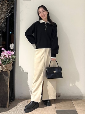 ゆりっぺさん(レディース・157cm)の冬コーディネート