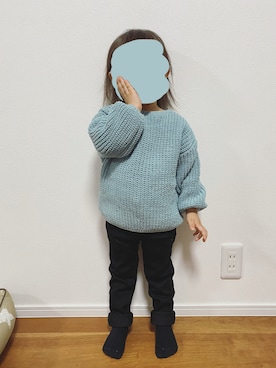 舞さん（キッズ・90cm）の秋コーディネート