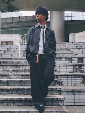 「アイテム（財布/小物）」を使った、一馬 さん（メンズ・174cm・20代）の秋コーディネート