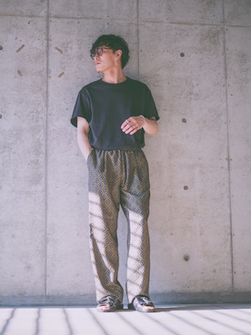 「EDIFICE LA BOUCLE（エディフィスラブークル）のアイテム」を使った、HIROTOさん（メンズ・172cm）の夏コーディネート