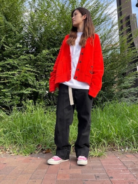 ナツミ@DIESEL岡山さん（レディース・161cm）の秋コーディネート