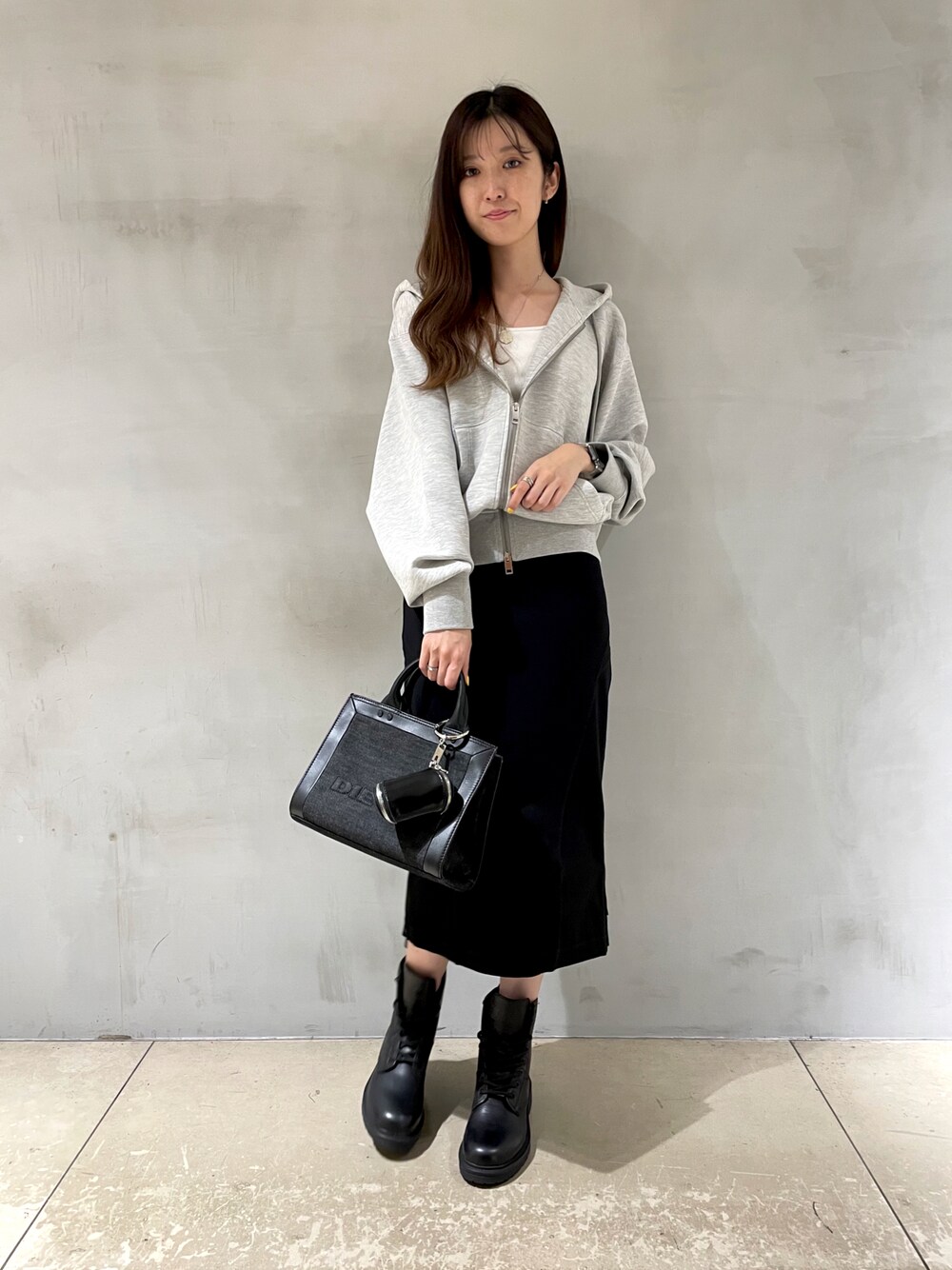 DIESEL（ディーゼル）の「レディース 異素材ミックス 2WAY トート
