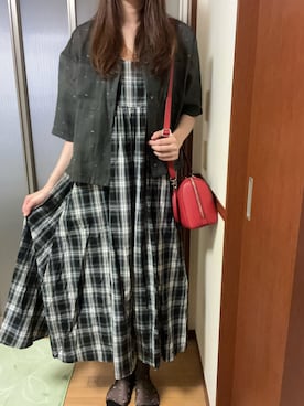 亜輝さん(レディース・174cm)の夏コーディネート