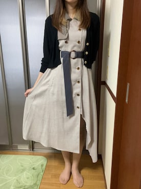 「REDYAZEL（レディアゼル）のアイテム（トップス）」を使った、亜輝さん（レディース・174cm）の夏コーディネート