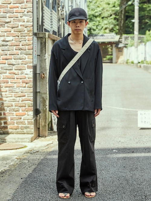 PUBLIC TOKYO 神宮前 M姫野 裕斗さんのショルダーバッグを使った 