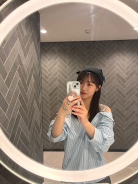 「アイテム（ニットキャップ/ビーニー）」を使った、ゆいさん（レディース・159cm・20代）の夏コーディネート