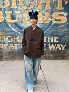 「アイテム（テーラードジャケット）」を使った、けいさん（メンズ・177cm・20代）の秋コーディネート